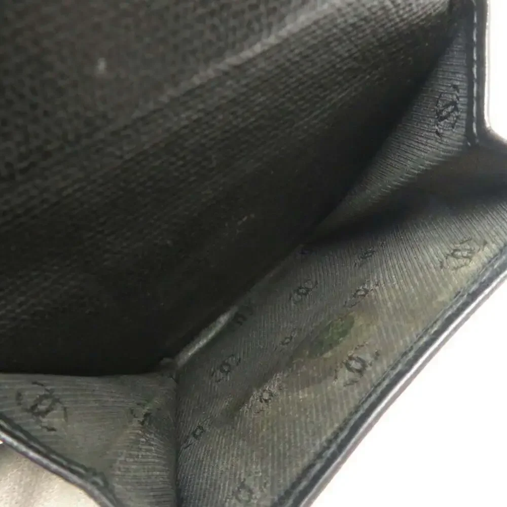CHANEL Black Leather Wallet